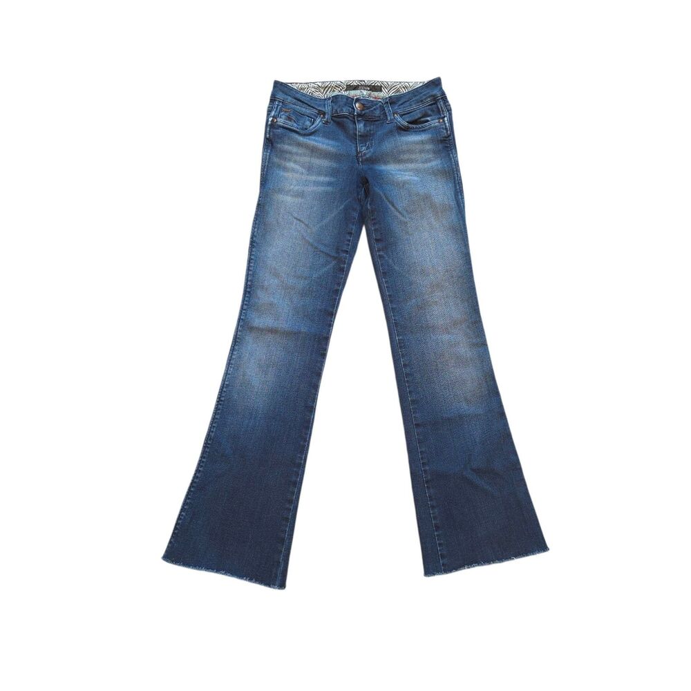 Joe's Jeans Honey Booty Low Rise Bootcut Stretch Denim Womens 24 Medium Wash EUC